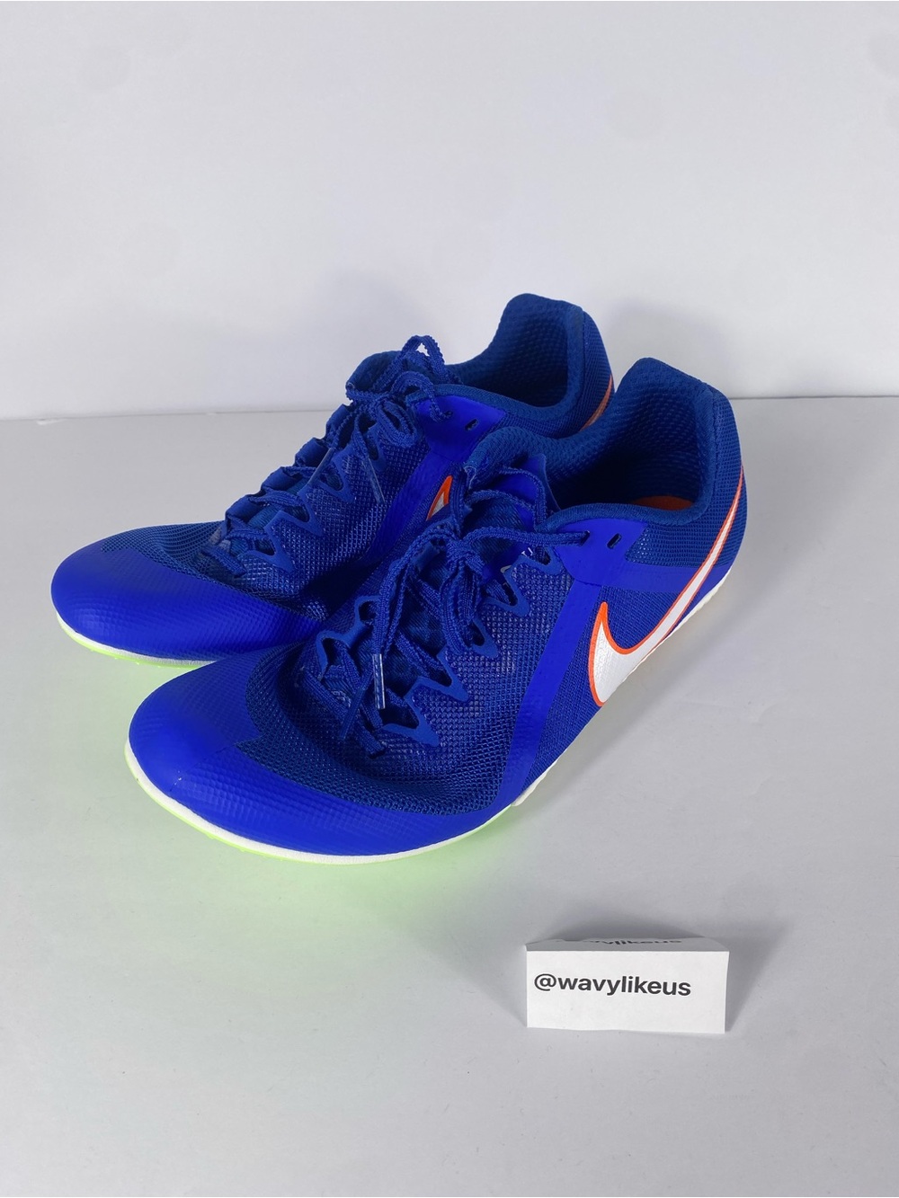 Nike Zoom Rival Track & Field Shoes Blue Men Size 11 DC8749-401